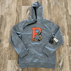 Burton DryRide Snowboard Ski Mens Gray Hoodie Large NWT